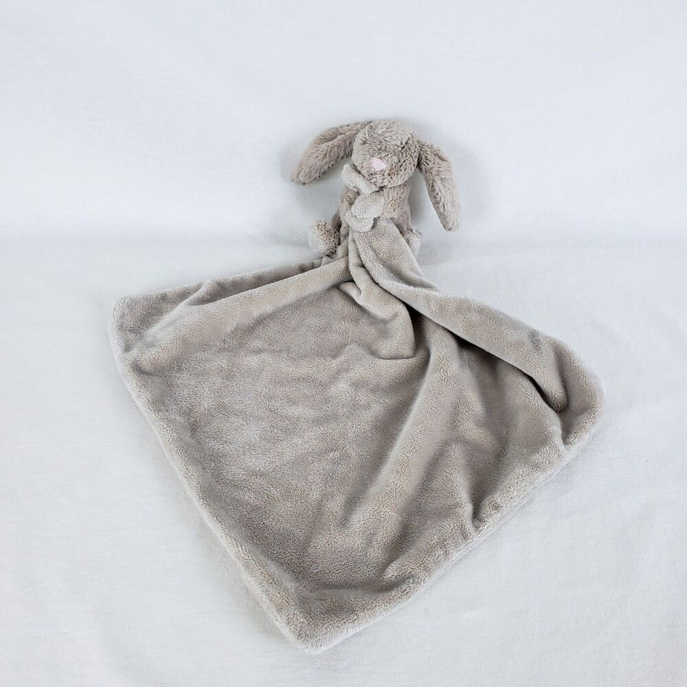 Jellycat Beige Bunny Plushie Soother Security Blanket